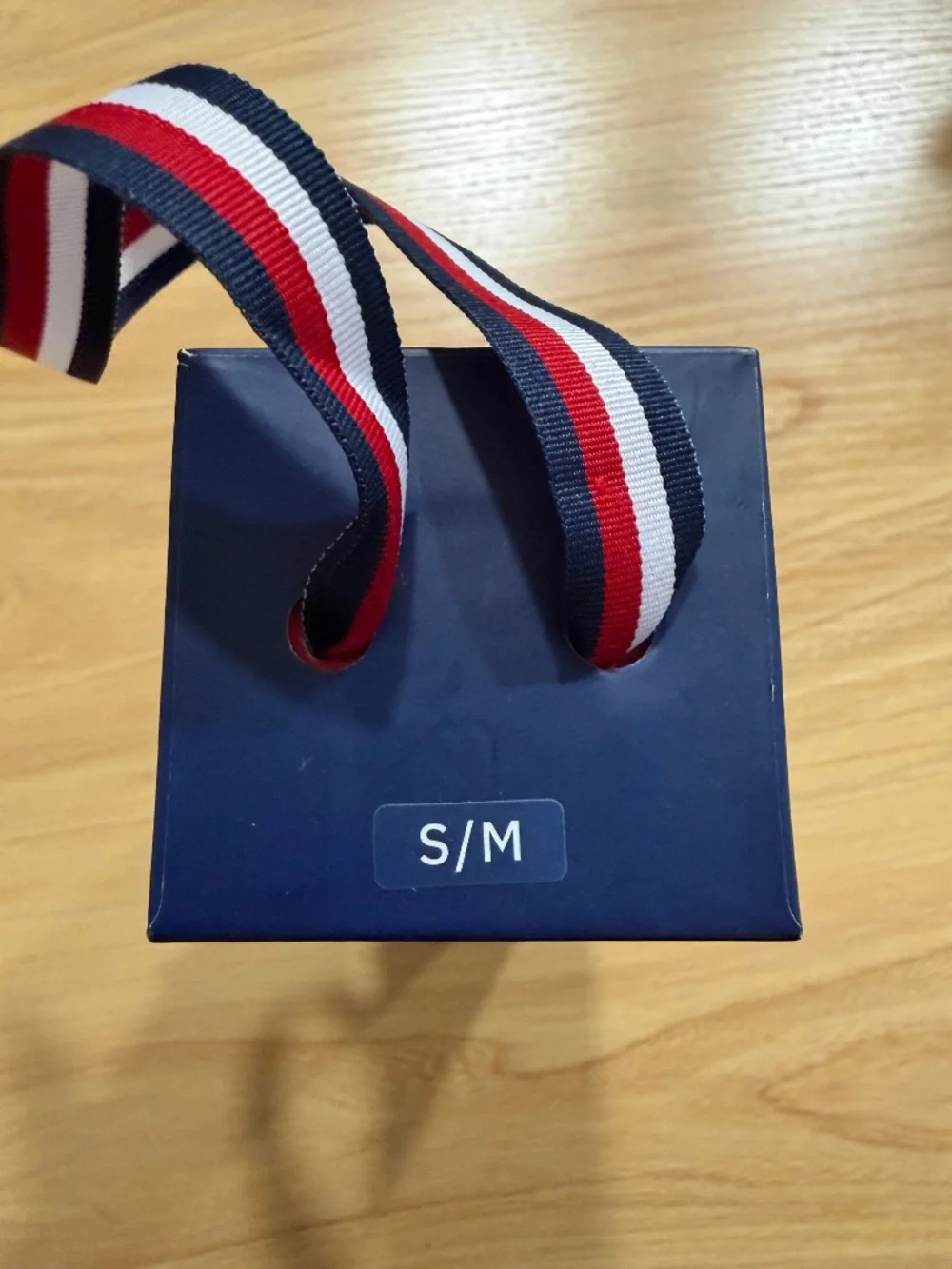 Tommy Hilfiger Leather Stretch Canvas 2-Tone Belt